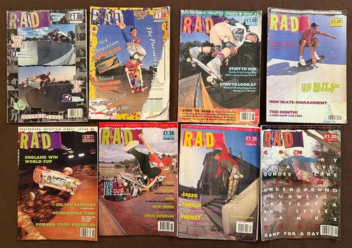 Vintage rad skateboarding - vintage,