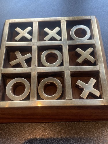 Noughts and crosses - crosses, wooden