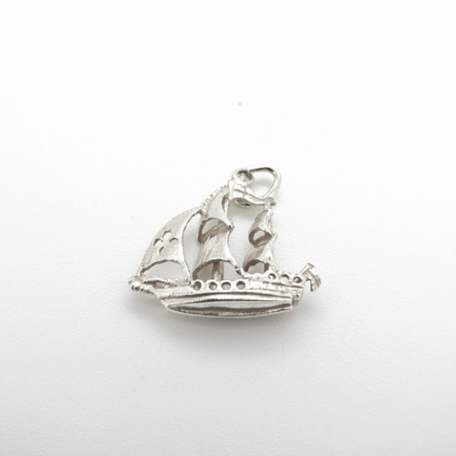 Sterling silver galleon ship - sterling,