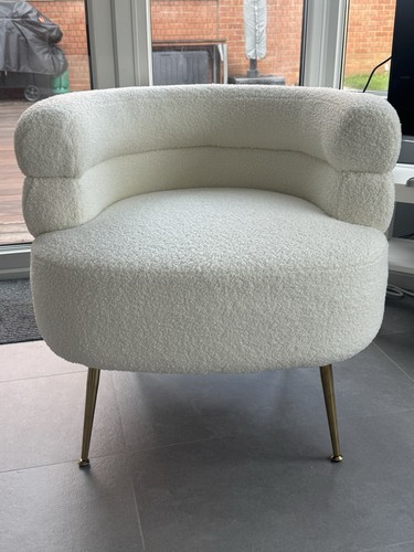 Sherpa white chair cloud sofa - sherpa,