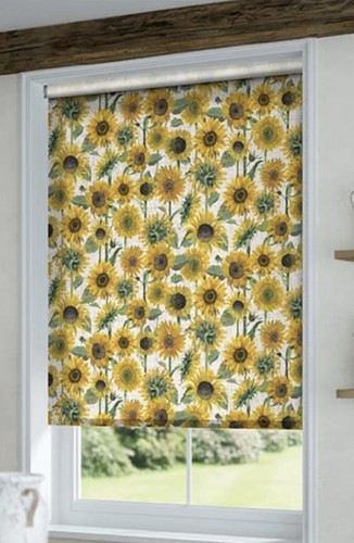 Sunflowers roller blind - sunflowers,