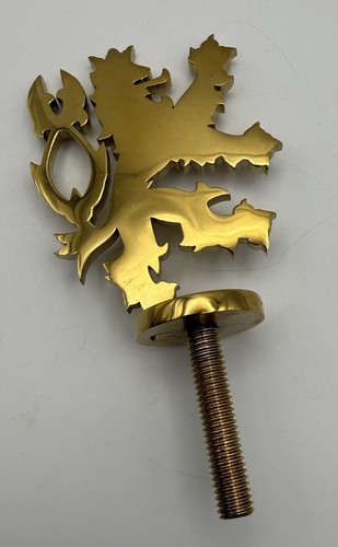 Lowenbrau brass lion beer - beer, tap