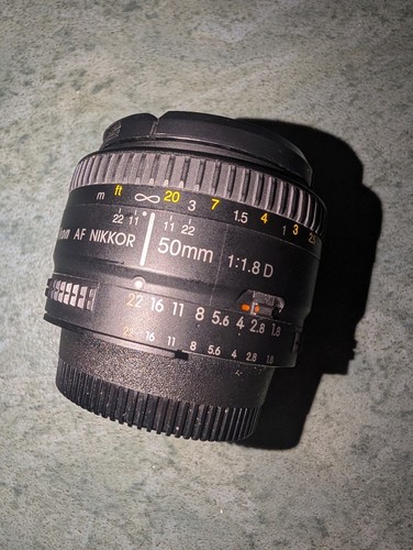 Nikon nikkor 50mm 8d - 50mm, f1.8d