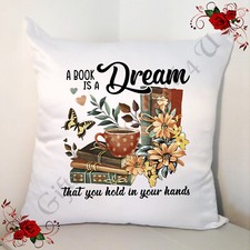 Designed 18" Cushion - Book