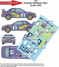 DECALS 1/43 REF 0133 SUBARU
