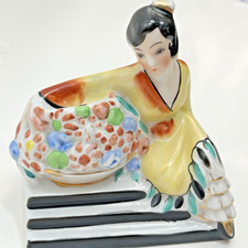 Art Deco Japan Hand Painted