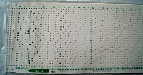 Brother punch card krc series - card,