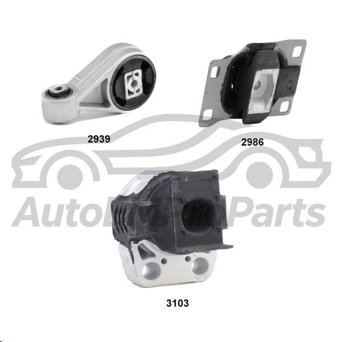 3pc engine trans mount set - engine&trans,