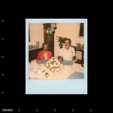 Old Polaroid Photo MAN WOMAN