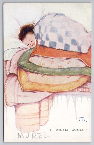 Mabel lucie attwell postcard - attwell,