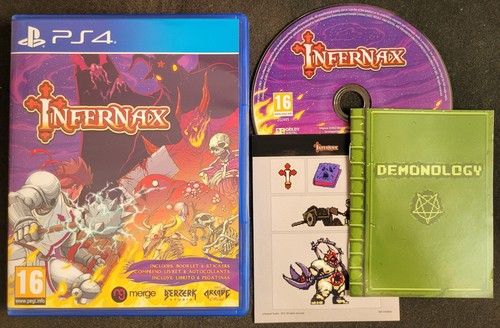Infernax ps4 with booklet - infernax,