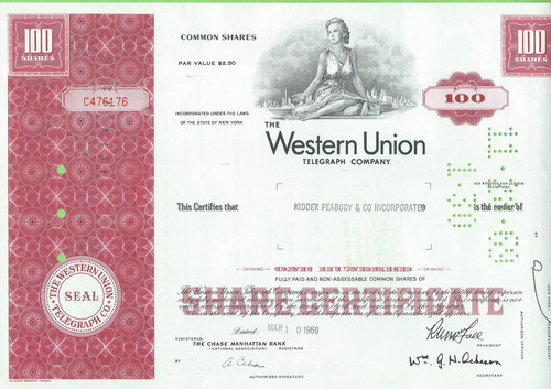 Western union telegraph - western,