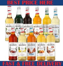 MONIN  Syrups 1L – Assorted
