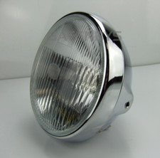 7" CHROME Motorcycle Round