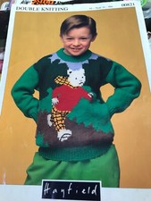 Hayfield Knitting Pattern 00821  Rupert Bear