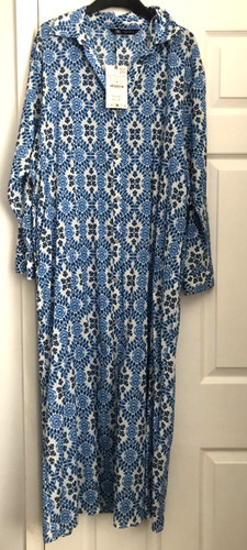 Zara printed pure cotton - zara,