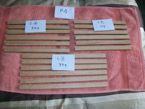 Pack hardwood strips - pack, 18