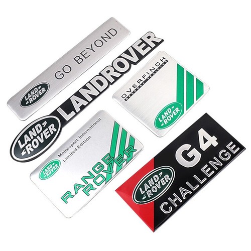 Metal emblem for land rover - metal,