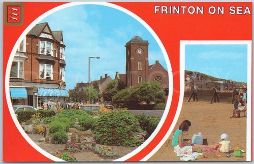 Vintage postcard frinton - vintage,