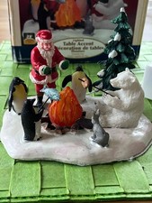 Lemax "Fireside Fun" figurines from the Caddington Village Collection.