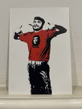 Rear Che Post Card by Dolk Pictures On Wall in Superb condition 