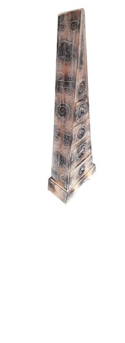Carved elephant pyramid - carved,