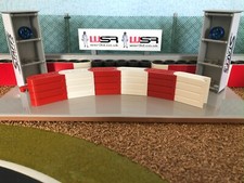 WSR3D ProTech Interlocking Barriers Scalextric Track and Slot Car Track Scenery