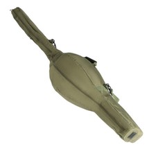 Three Rod Holdall Green Fishing Rod Bag  Sleeve 12ft Carp Coarse