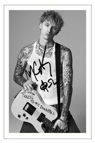 Machine gun kelly - machine, signed