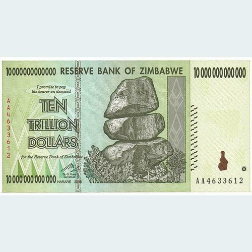 Zimbabwe trillion dollars - zimbabwe,