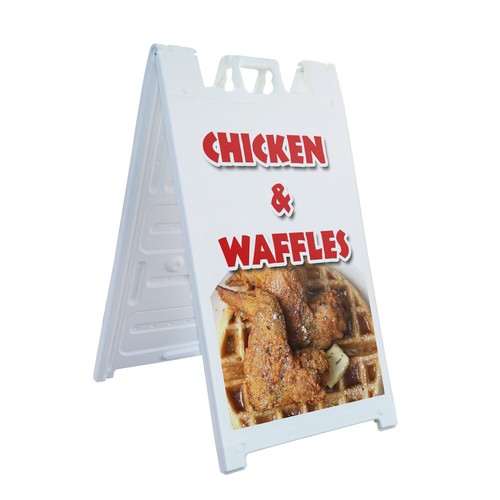 Frame sidewalk chicken - sidewalk,