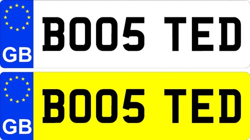 Fun number plate - number,