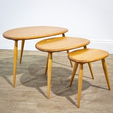 Ercol nest pebble - ercol, tables