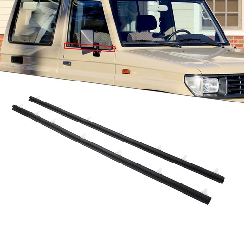 Outer door belt moulding - 2x,