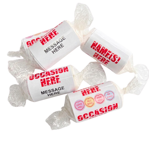 Personalised love heart sweets - personalised,