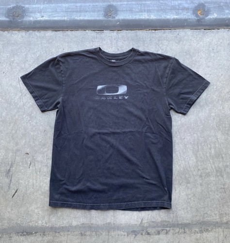 Vintage y2k oakley logo shirt - y2k,