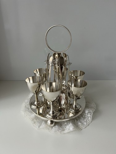 Antique sheffield epns - sheffield, egg