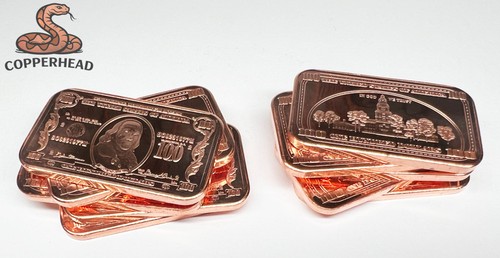 1oz 999 solid copper - x,
