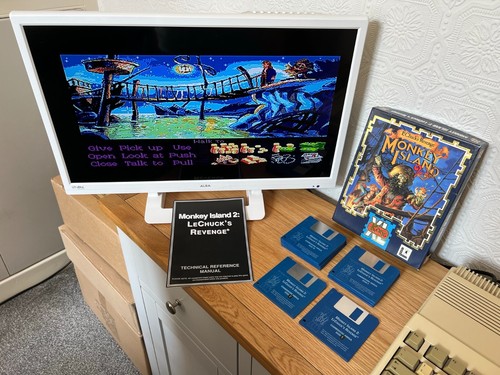 Amiga lucasarts monkey island - lucasarts,