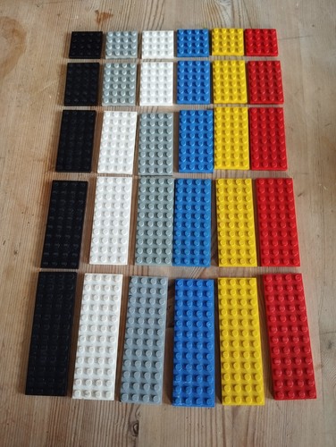 Lego vintage plates 4x4 4x6 - plates,