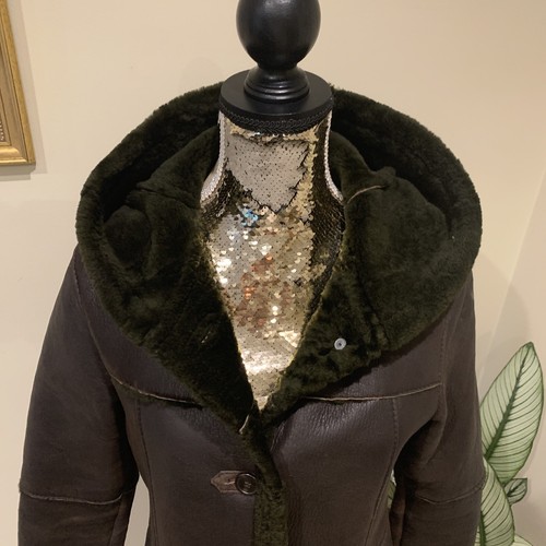 Womens brown handmade - womens, hooded