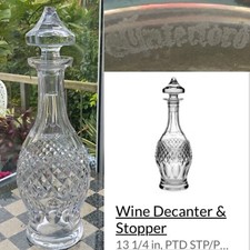 👀RARE SIGNED WATERFORD