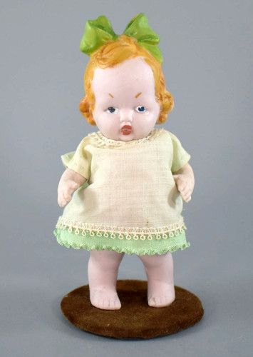 Vintage all bisque kewpie - all,