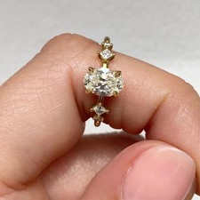 1.20ct Oval Lab Grown Diamond