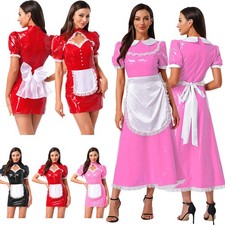 UK Women Wet Look Naughty