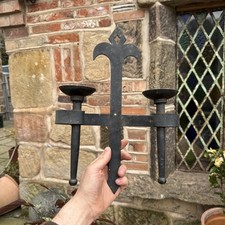 Black Wall Sconce Candle