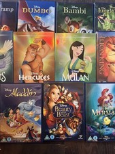 11x Walt Disney Classics DVD Collection Bundle With Sleeves