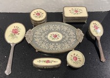 Vintage Vanity Set Regent of London Vintage 7 Piece Dressing Table Set