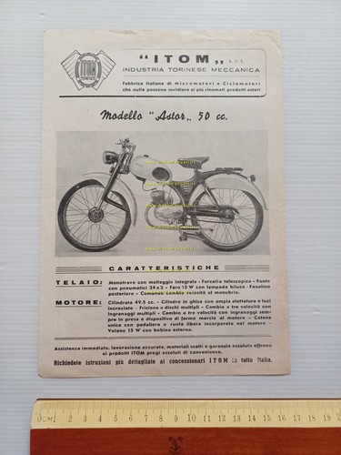 Itom astor 1950s original - 50,