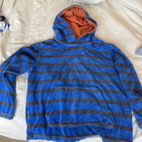 Mini boden towelling hoodie - boden,